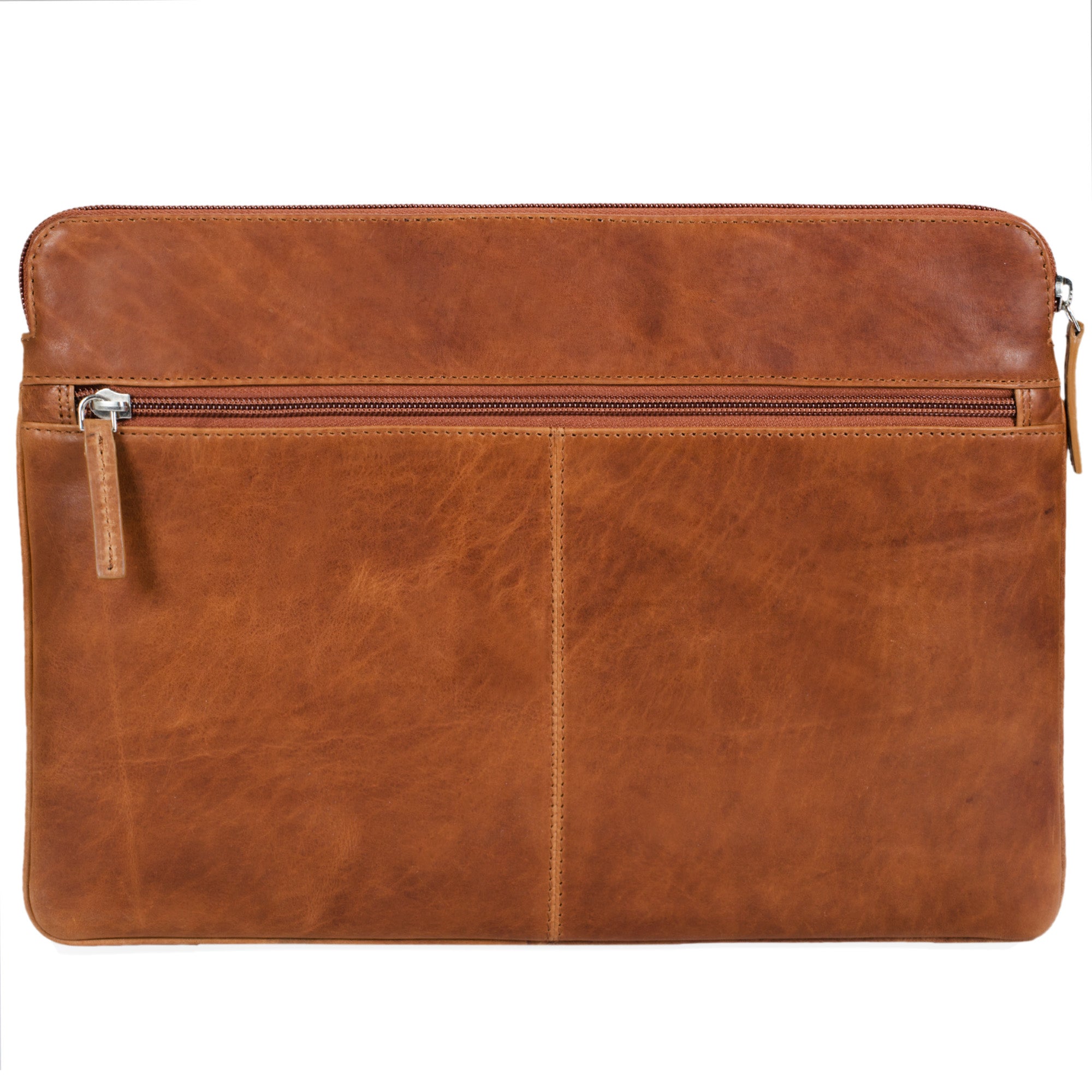 Tablet Ledertasche cognac braun