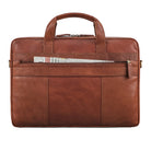 Business Tasche Herren Leder cognac