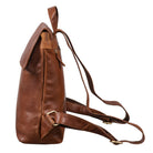 Herren Rucksack Leder braun
