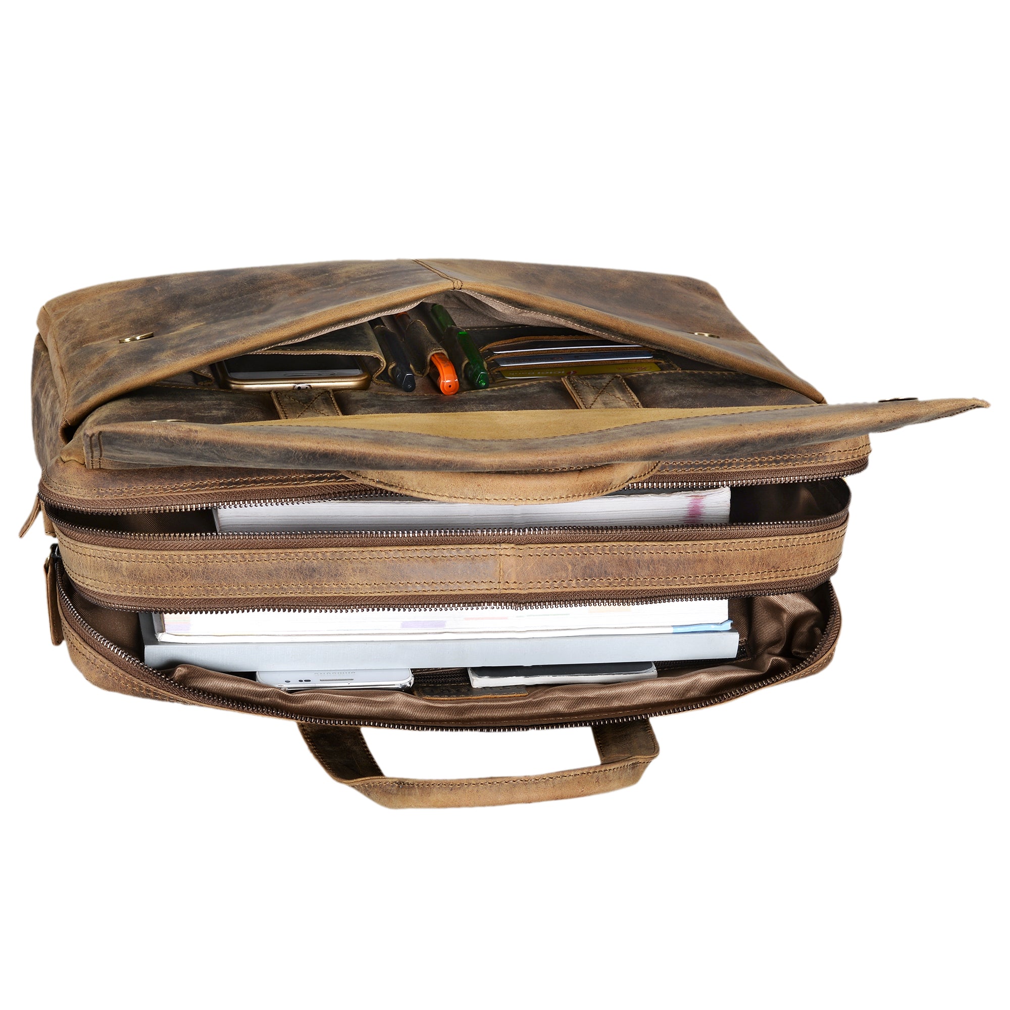Ledertasche Aktentasche Herren Vintage