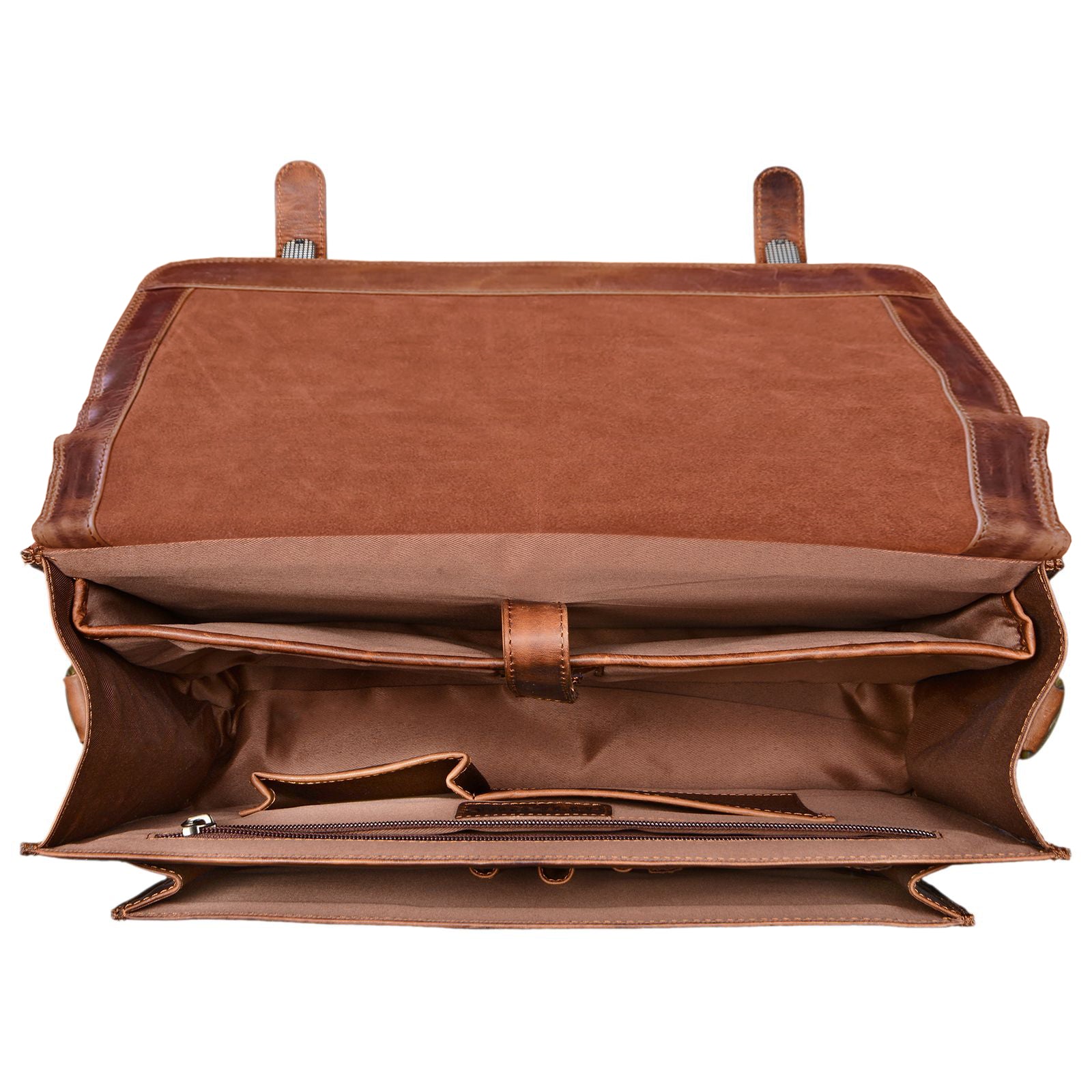 Vintage Leder Aktentasche für Lehrer
