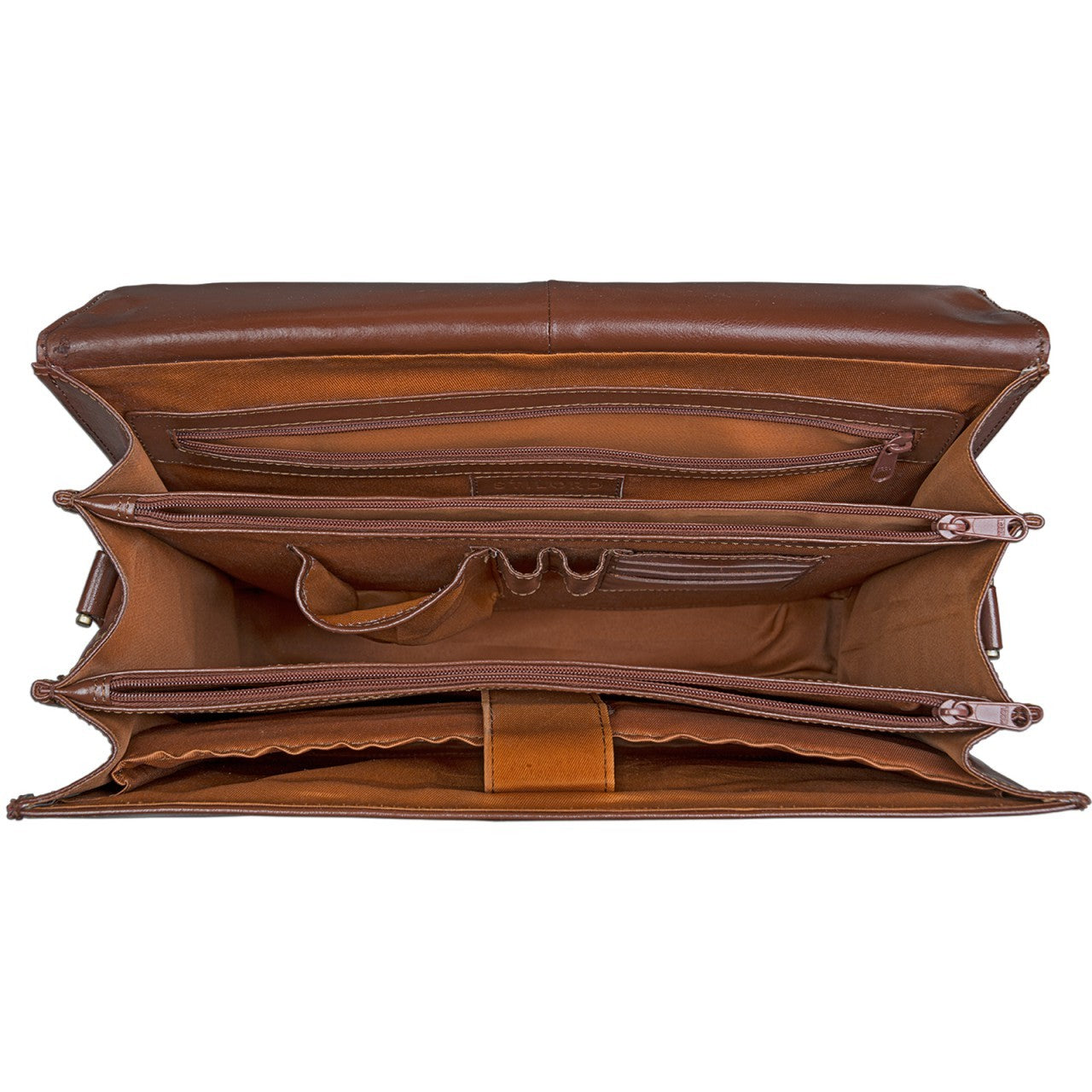Schultertasche Arbeit braun