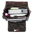 DIN A4 Schultertasche Leder