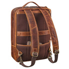 Anti Diebstahl Leder Rucksack für Herren