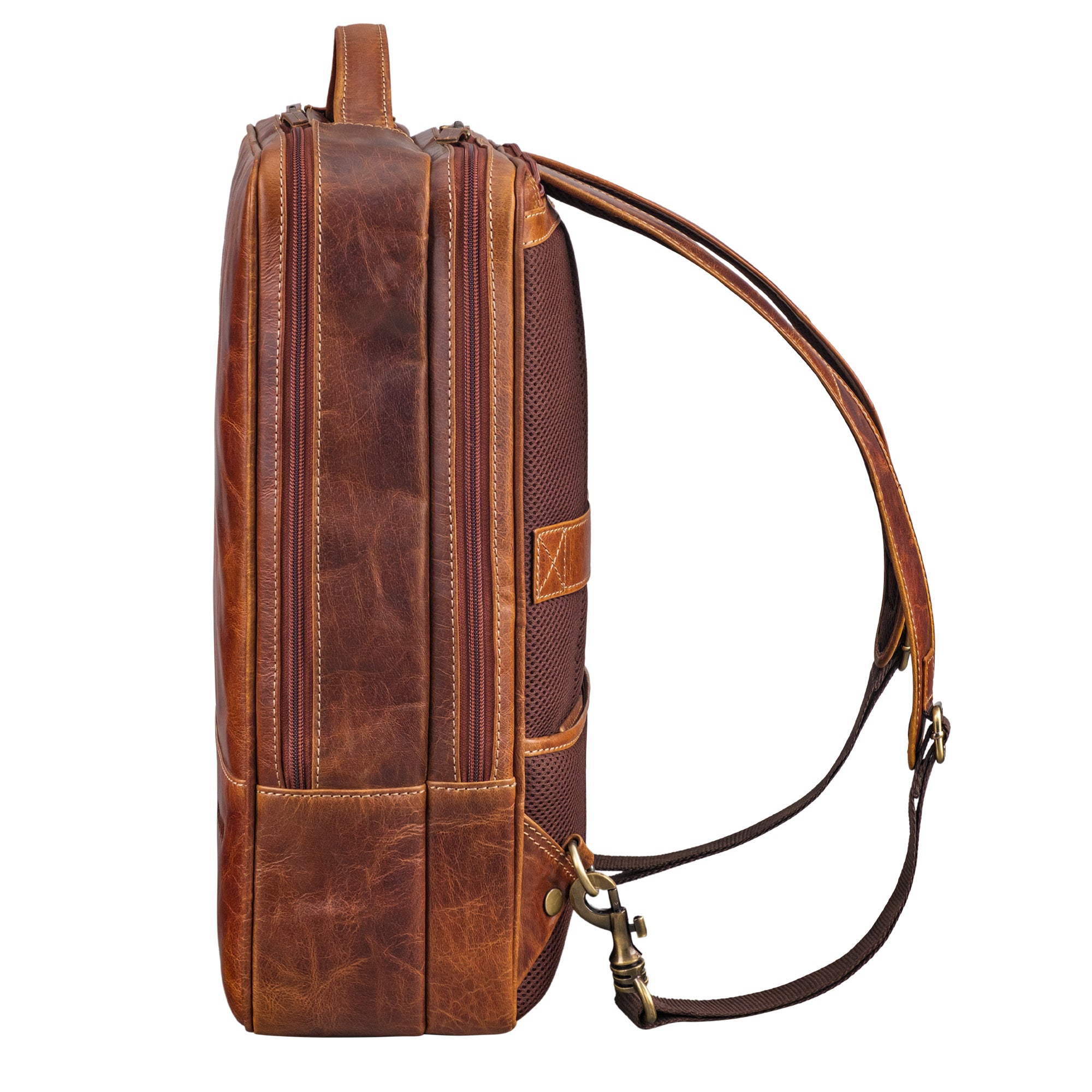 Leder Arbeitsrucksack für Laptops