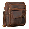 "Ryan" Skórzana Torba Męska Crossbody Mała Na Ramię Styl Vintage