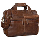 Vintage Leder Aktentasche braun