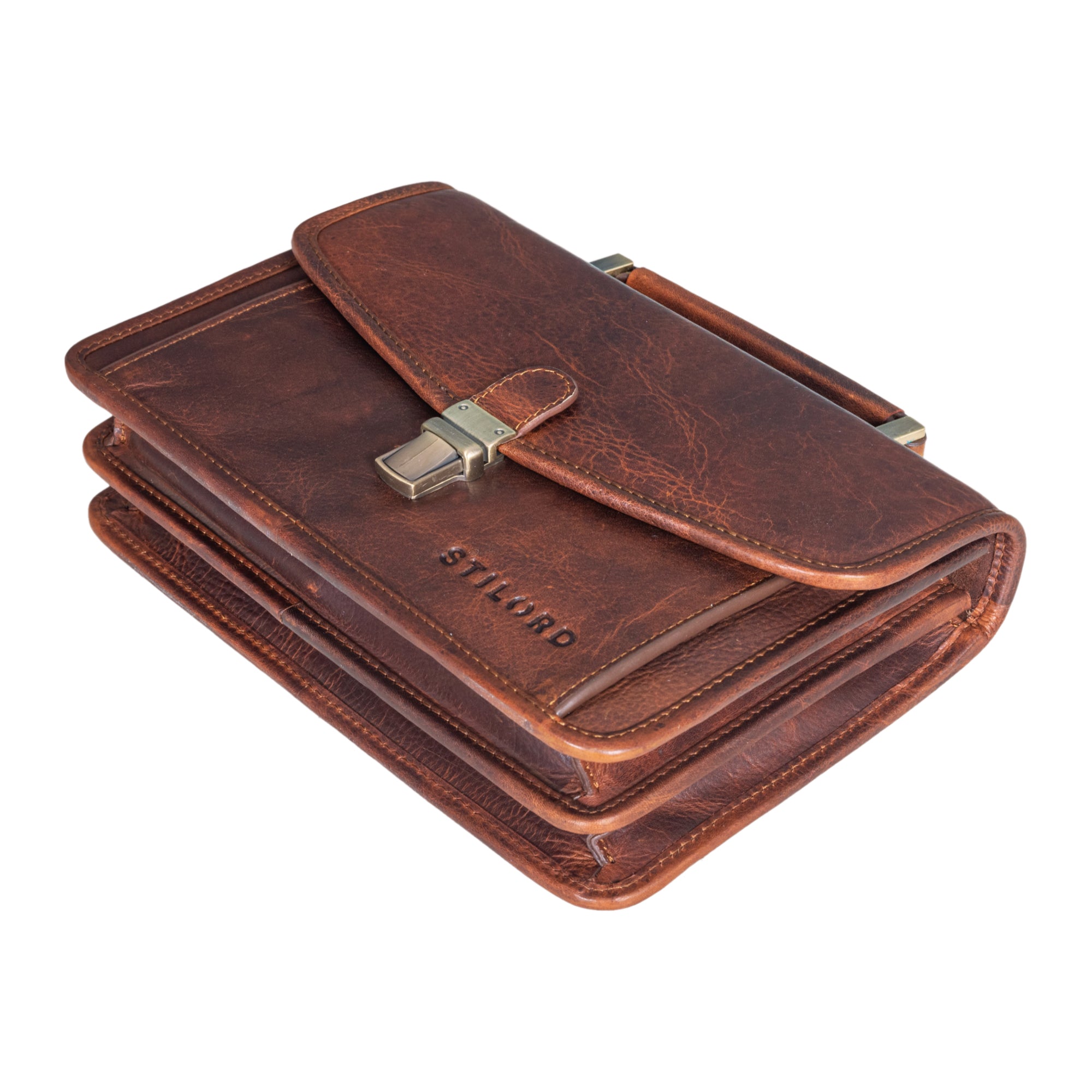 Damen Handtasche braun Vintage
