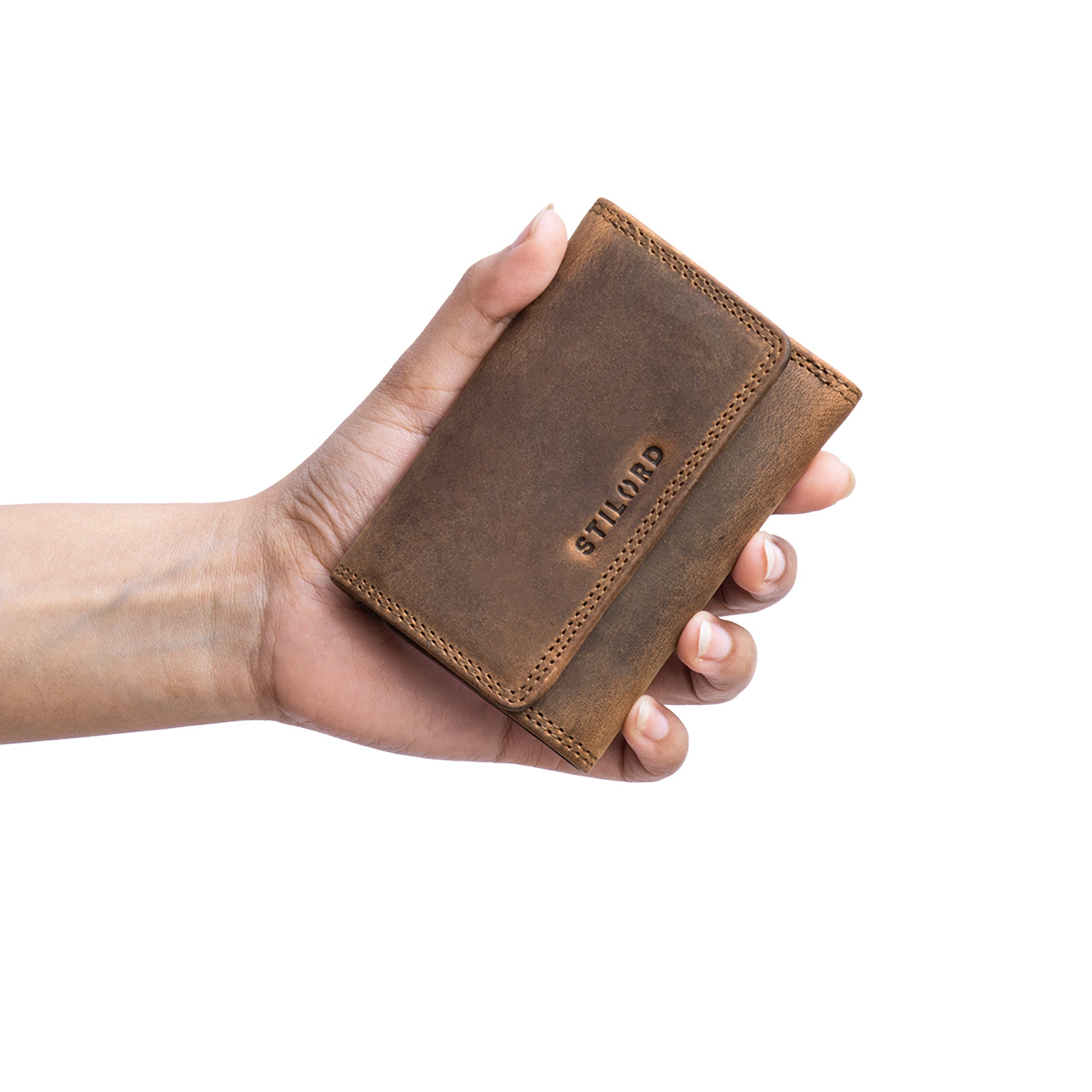 Portemonnaie Männer mit Geschenkbox braun