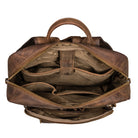 Leder Bürorucksack Herren