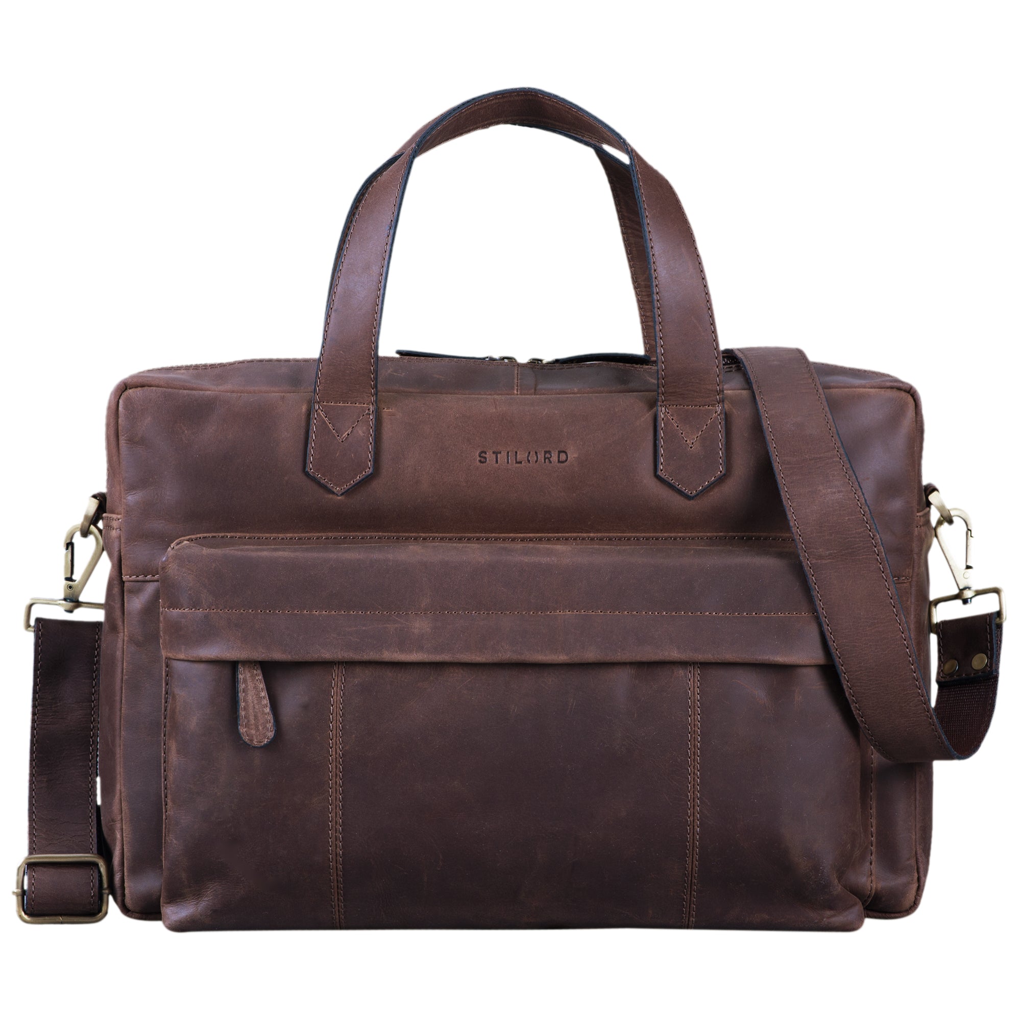 Leder Laptoptasche 15.6 Zoll Vintage