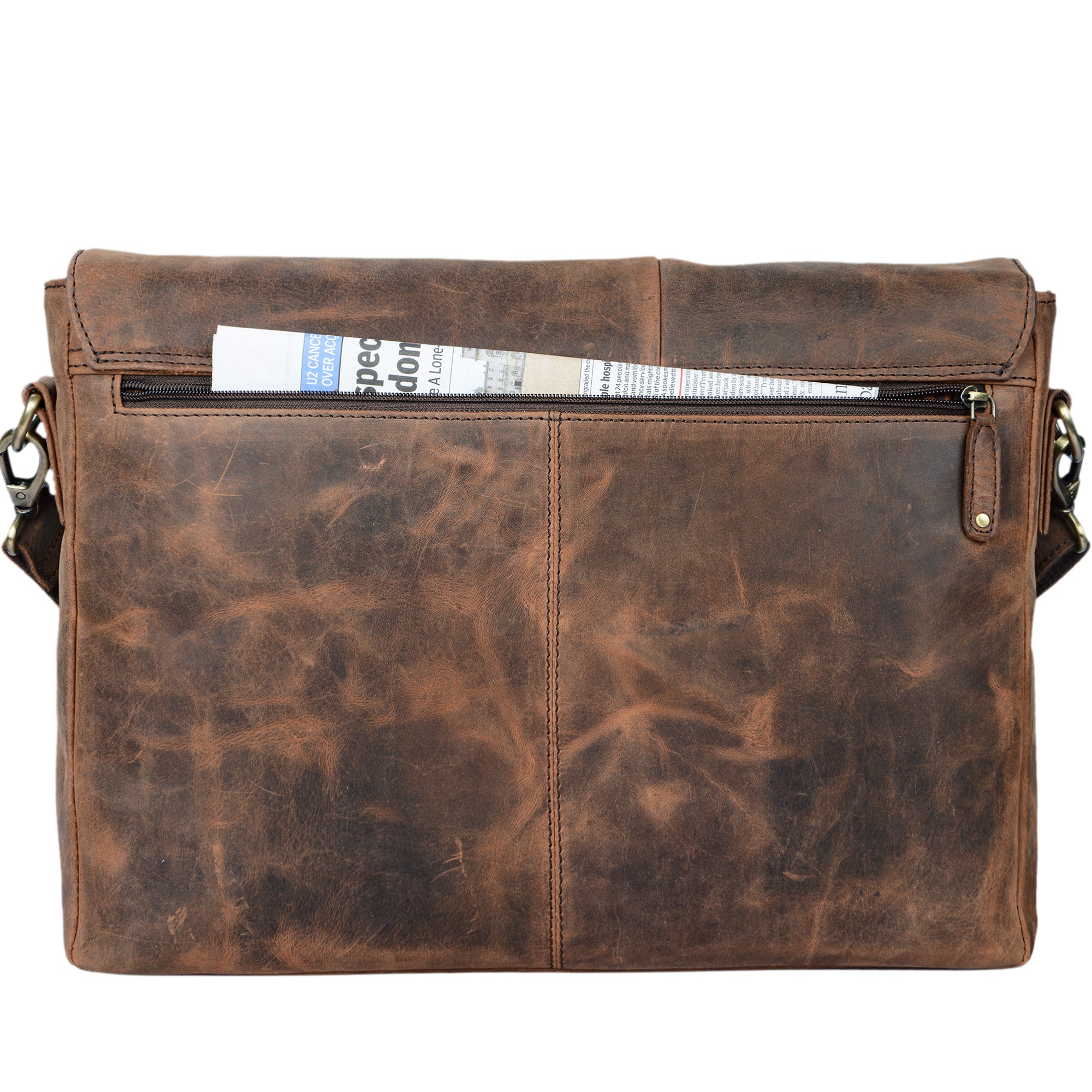 Bürotasche Aktentasche Laptop Leder Herren Damen Office Arbeit Büro