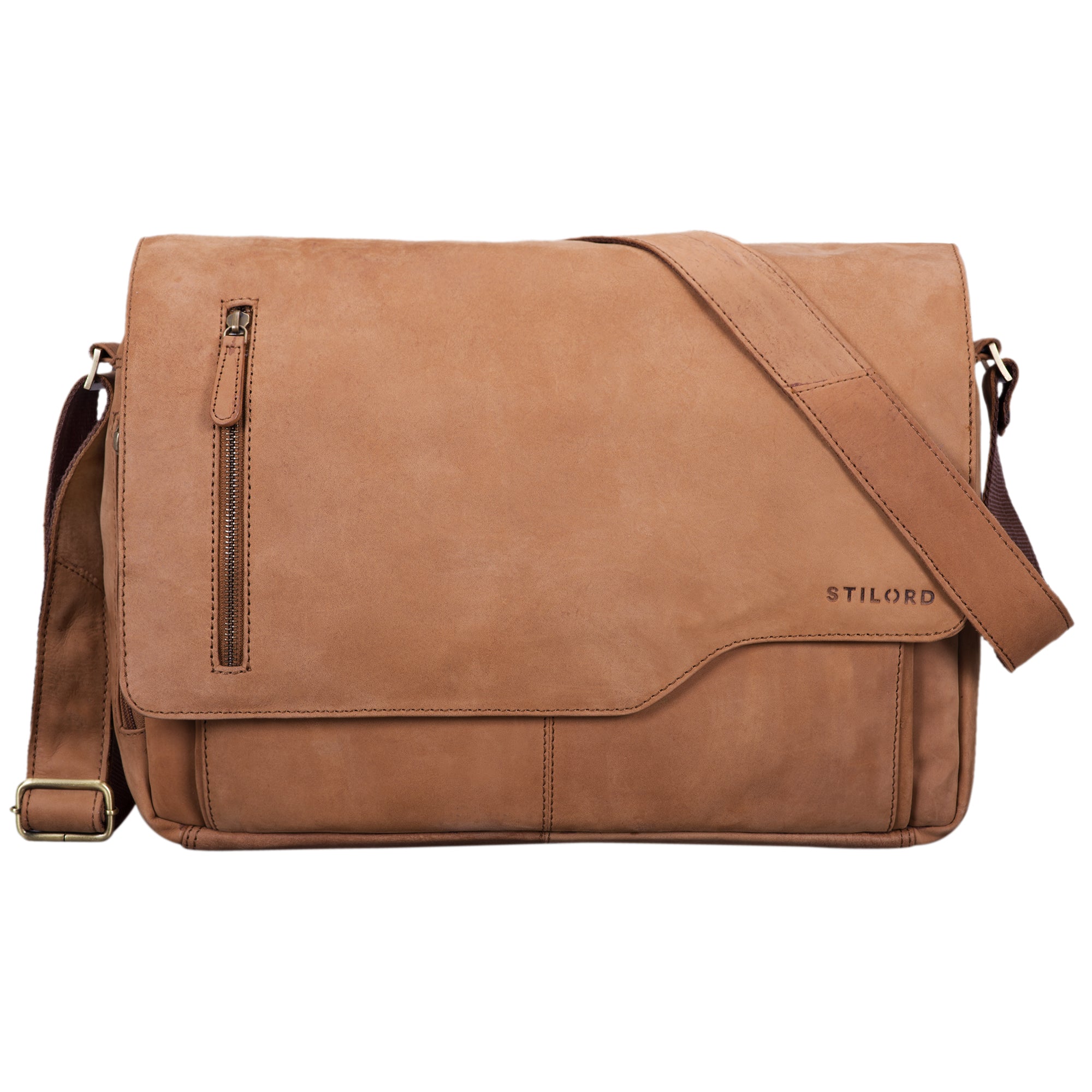 Leder Bürotasche Vintage braun