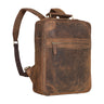 Businessrucksack Echtleder braun