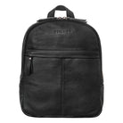 Leder rucksacktasche vintage schwarz