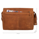 Vintage Businesstasche Leder braun