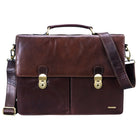Braune Ledertasche Businesstasche Herren groß