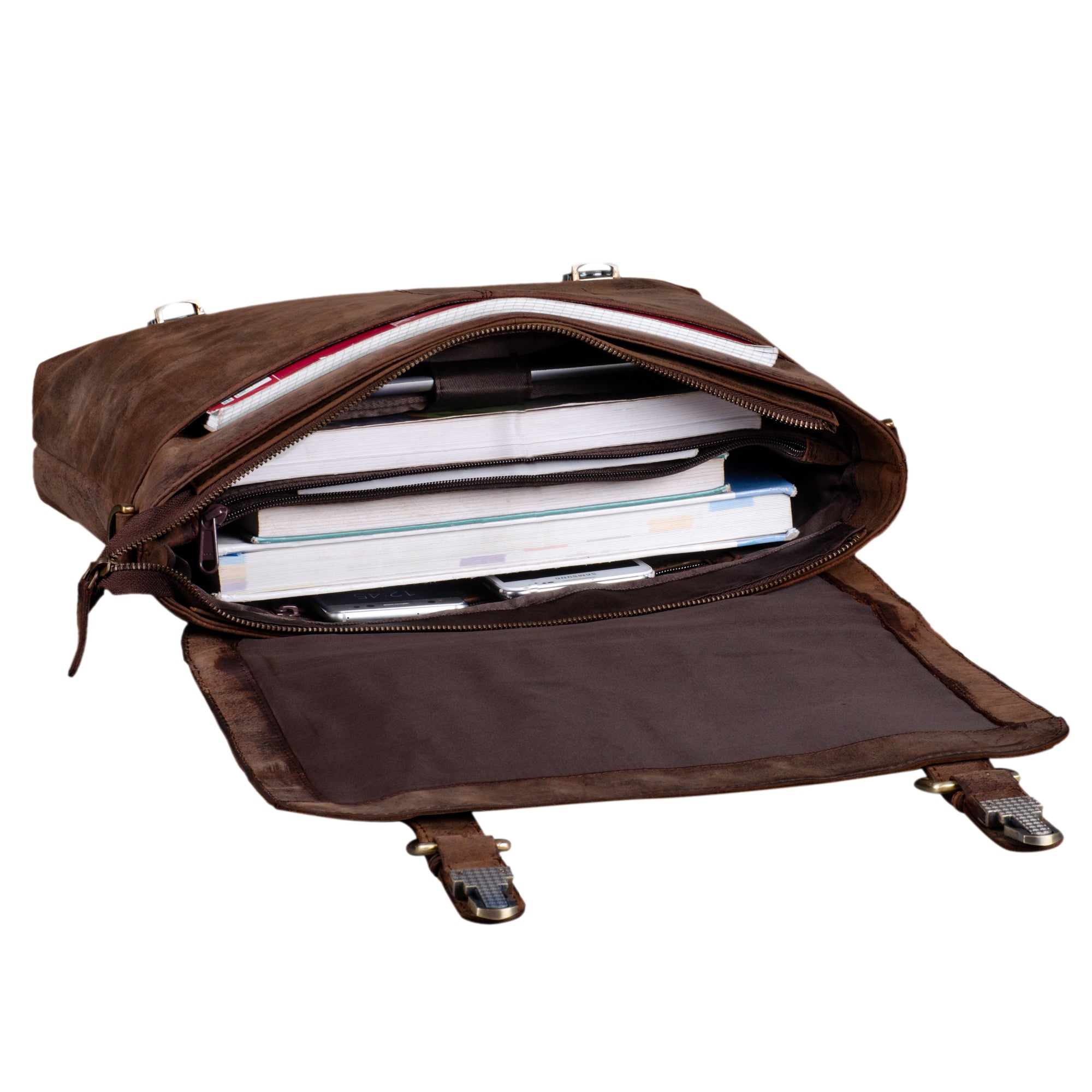 Leder Businesstasche braun