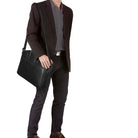 Herrentasche schwarz groß