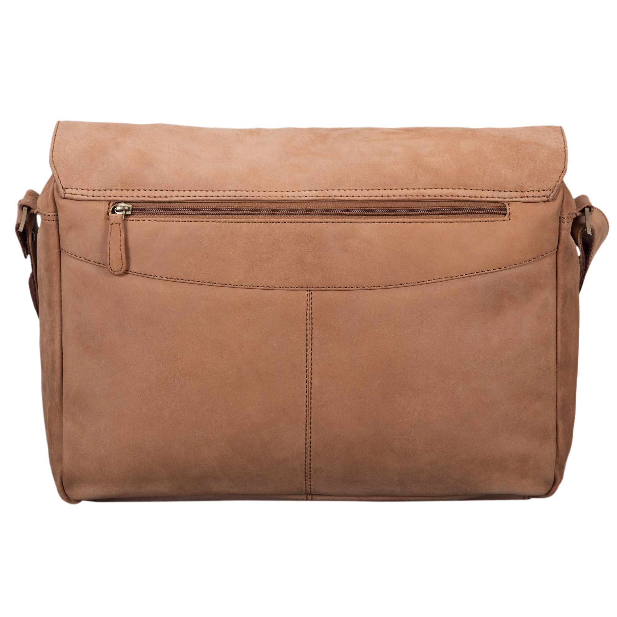 Leder College Bag groß