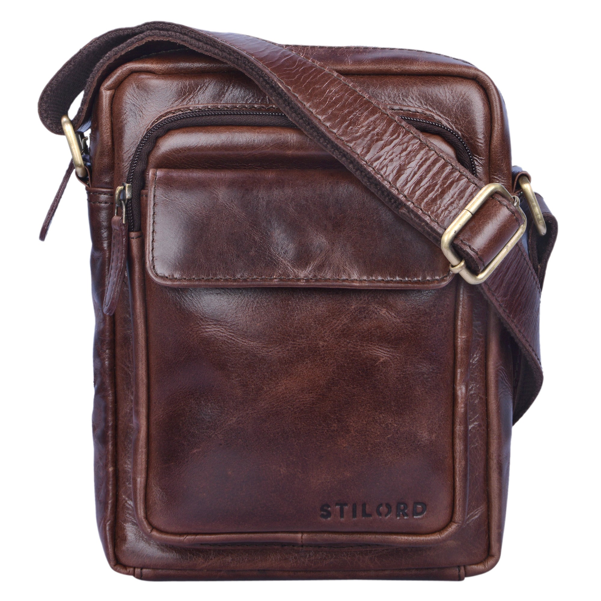 Leder Crossbody Tasche Herren