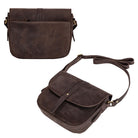 Vintage Abendtasche Damen echtes Leder