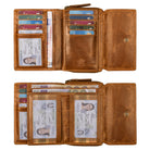Damen Portemonnaie Vintage Leder