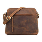 Braune Leder handtasche Damen Ausgehtasche