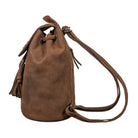 Echtleder vintage braun rucksack