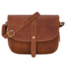 Schultertasche Damen Vintage Braun 