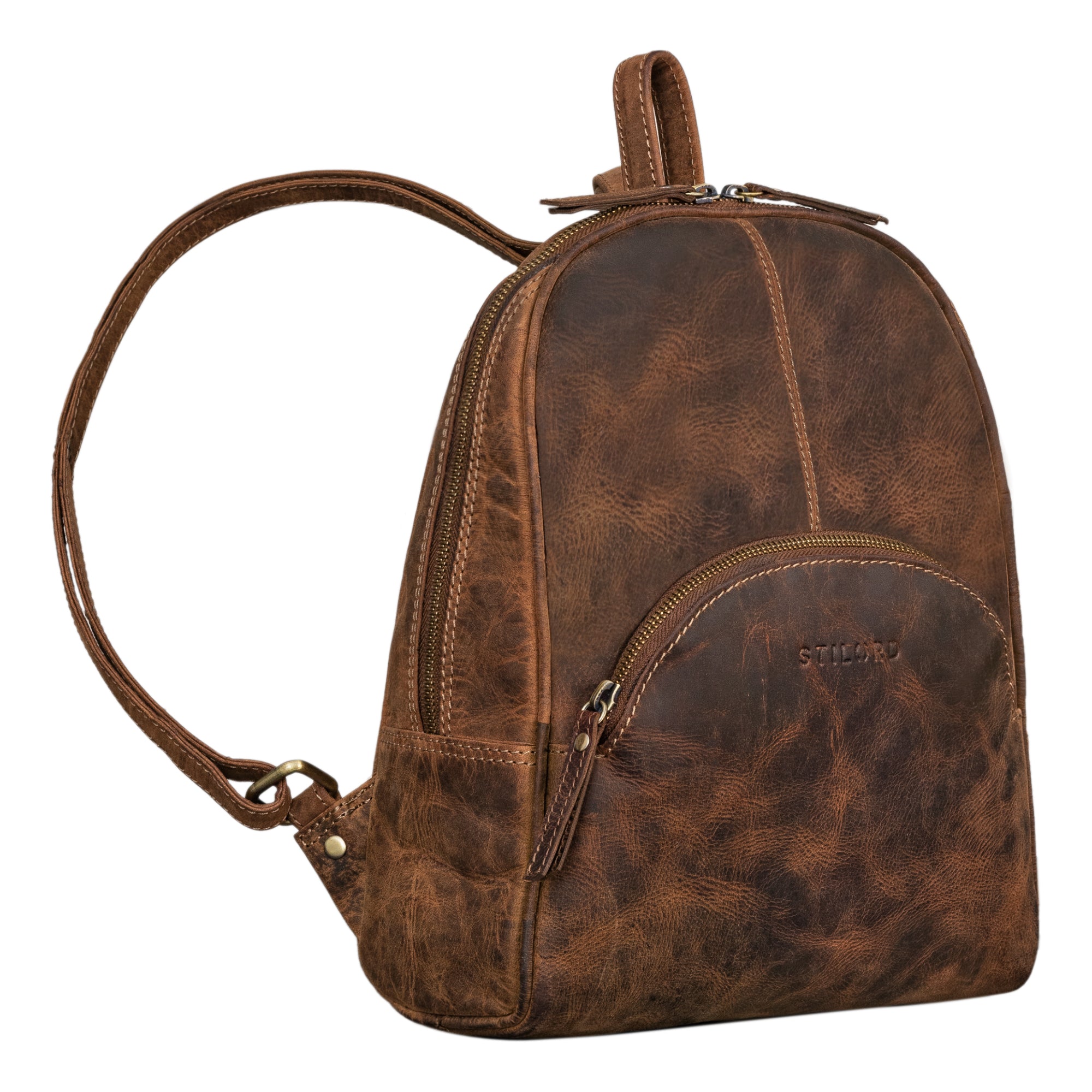 City Backpack Leder 