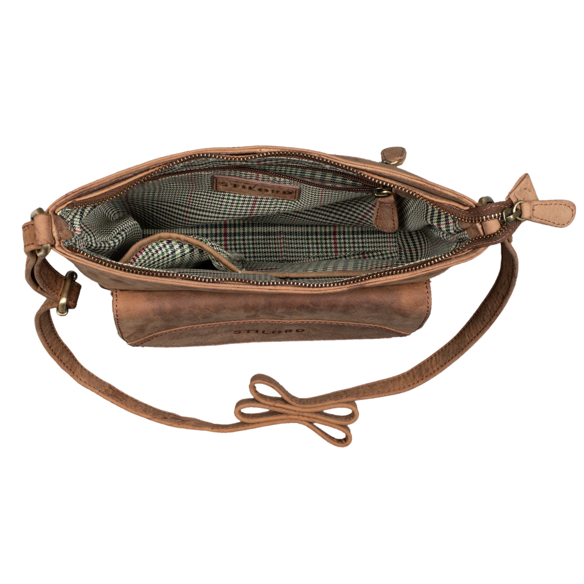 Echtleder Handtasche Vintage