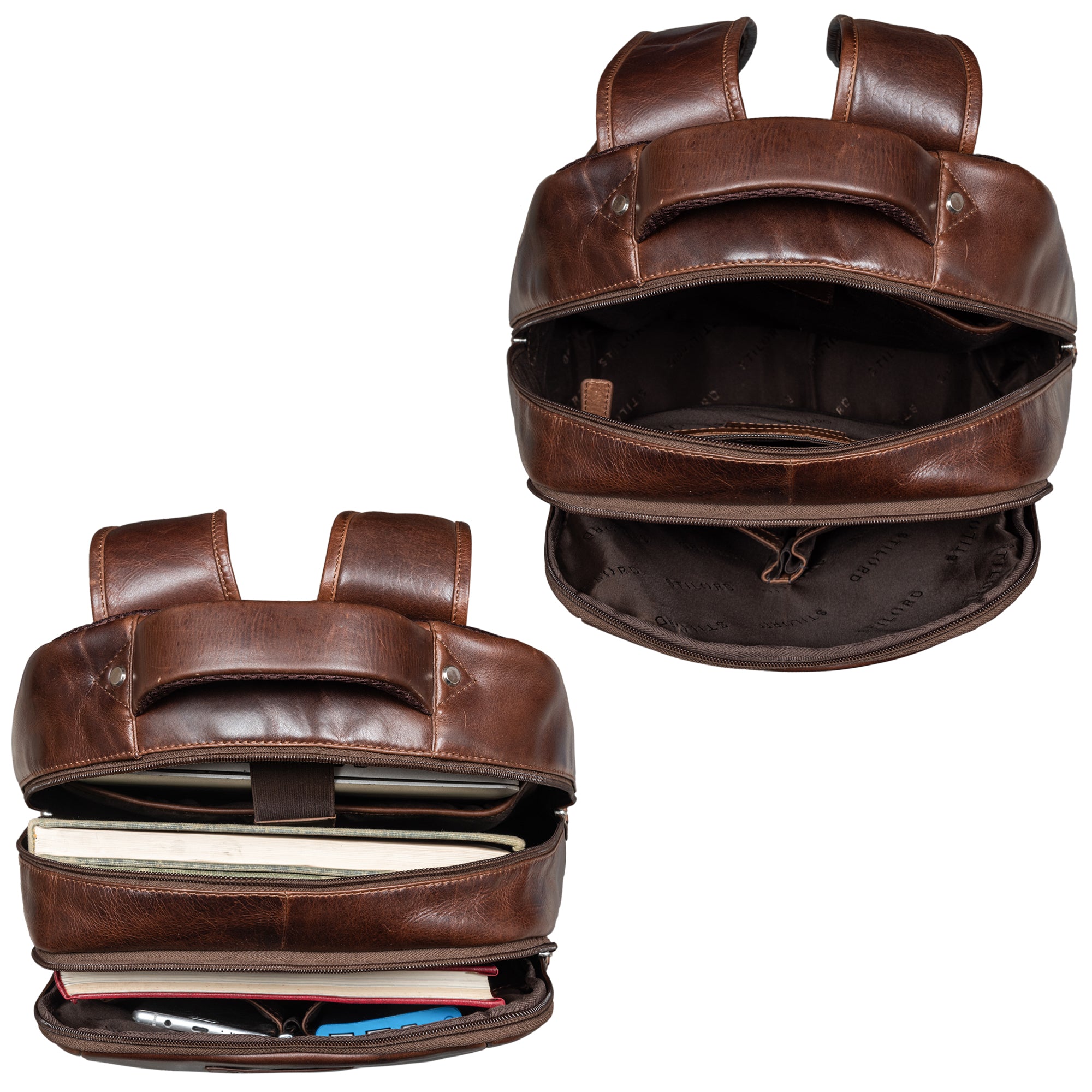 Rucksack Herren Echtleder