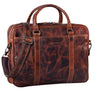 herren business tasche leder braun