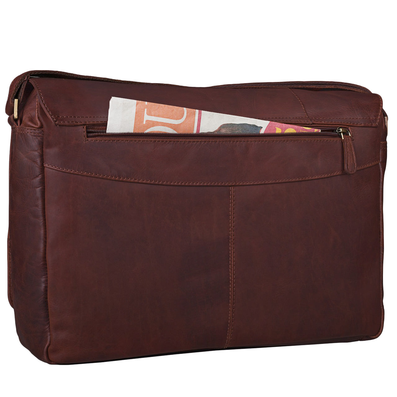 Schultertasche Vintage Leder