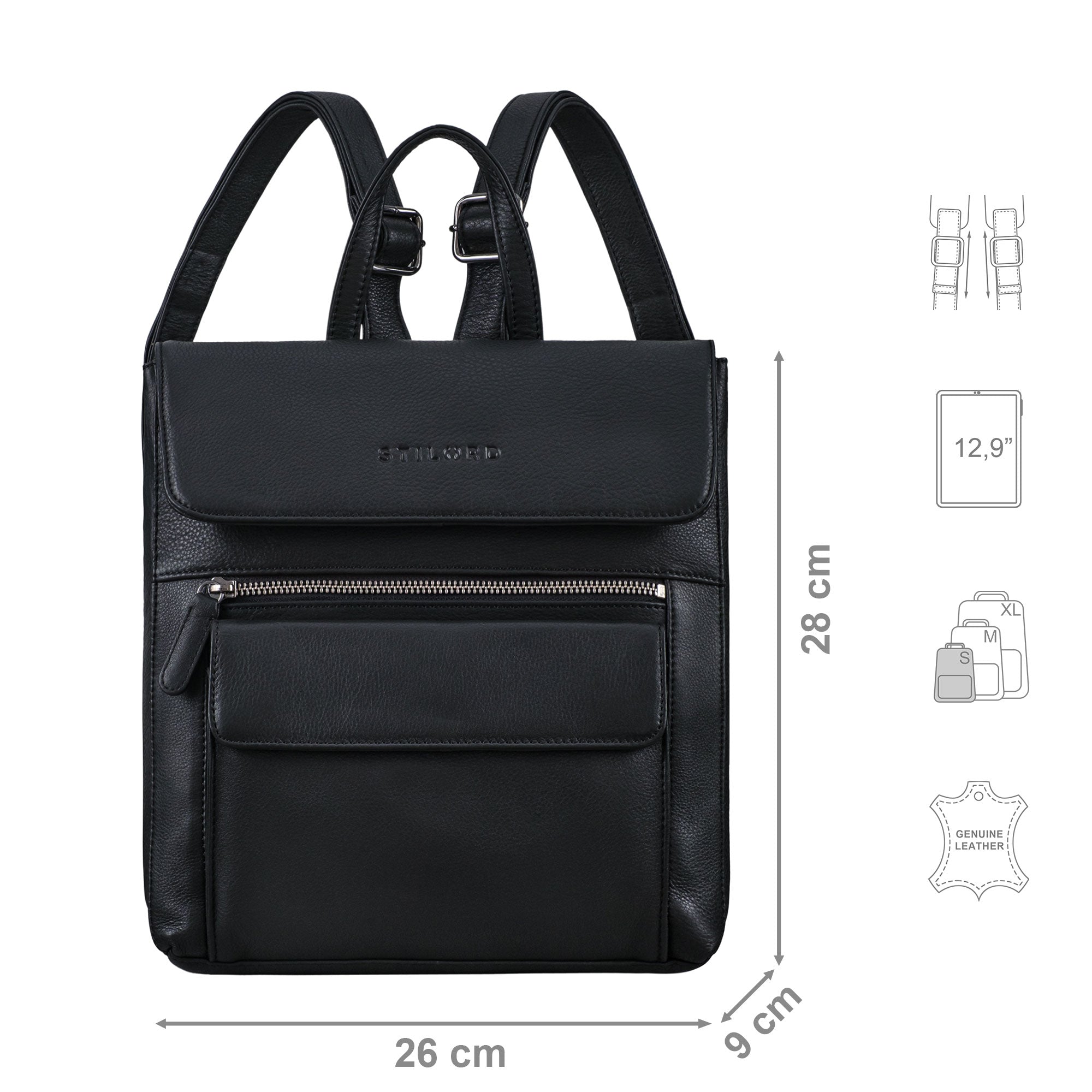 Kleiner Daypack Damen Leder