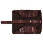 Pinseltasche Leder braun