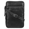 Schwarze Ledertasche Klein