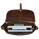 Ledertasche Umhängetasche Frauen braun