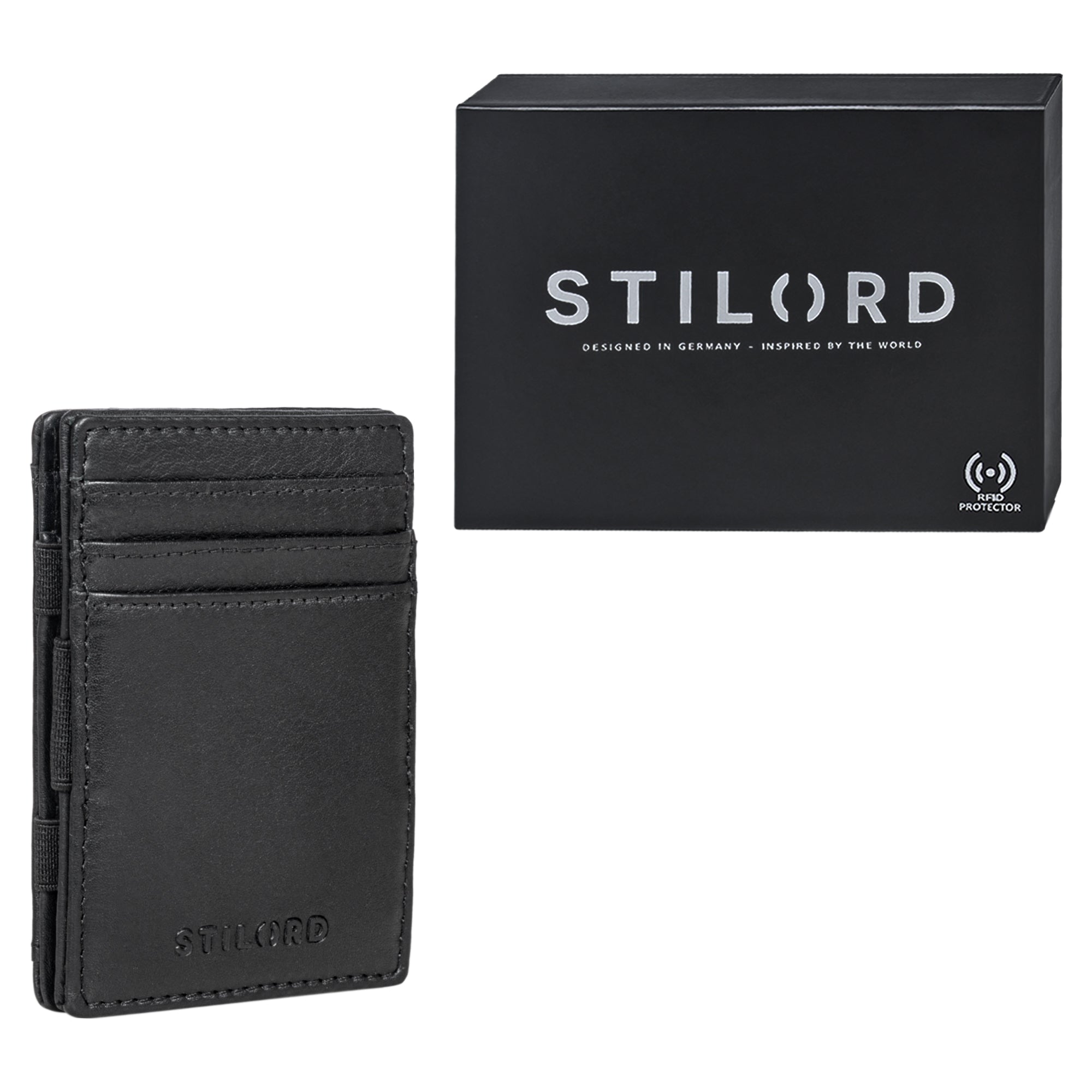Geldbörse Leder Geschenkbox
