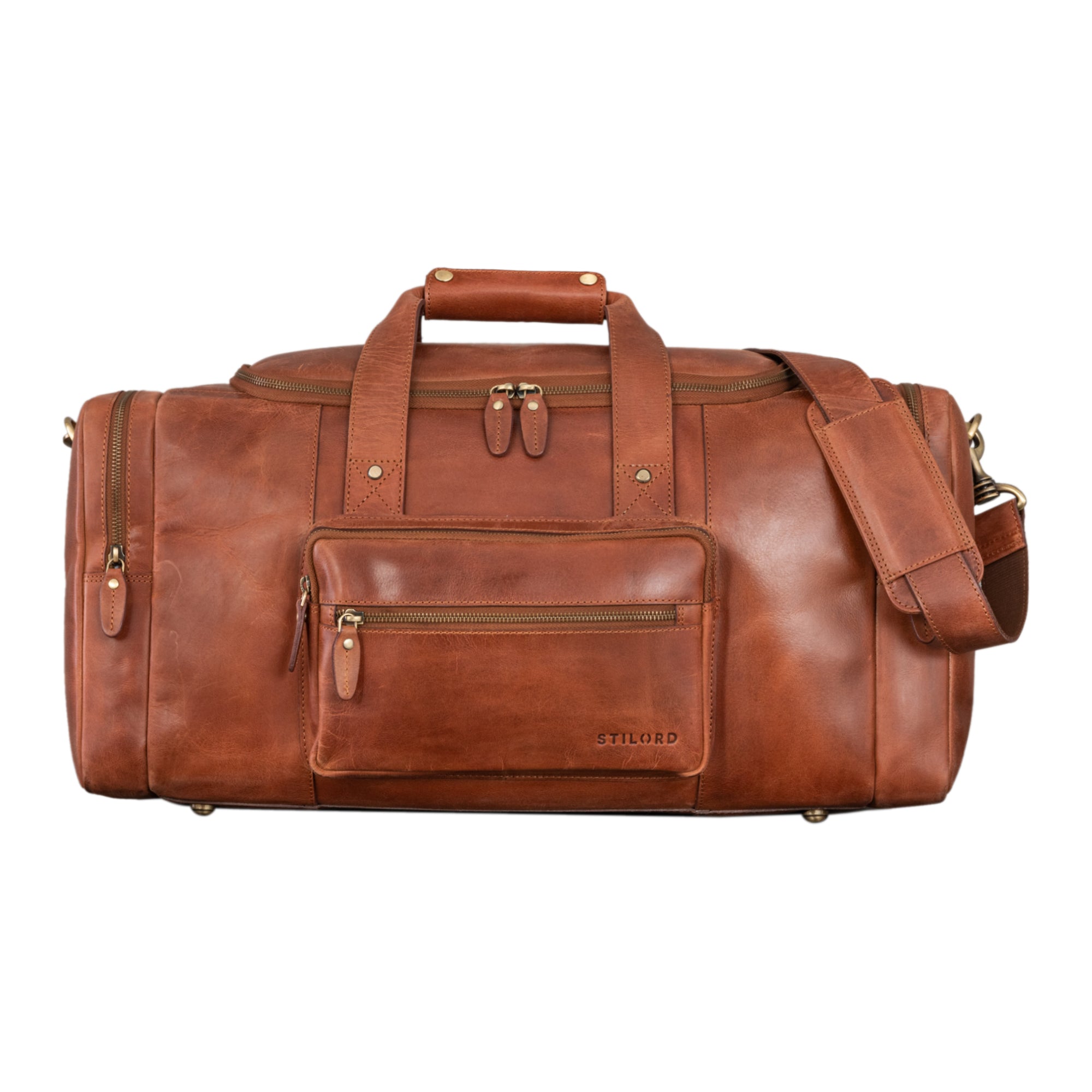 Vintage Leder Reisetasche Herren Groß