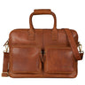 Braune Aktentasche elegant modern
