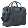 Vintage Ledertasche Messenger Bag Herren schwarz
