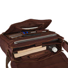 Schultertasche Herren Leder Groß