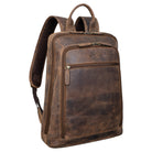 Braune Rucksack Handtasche Damen Leder