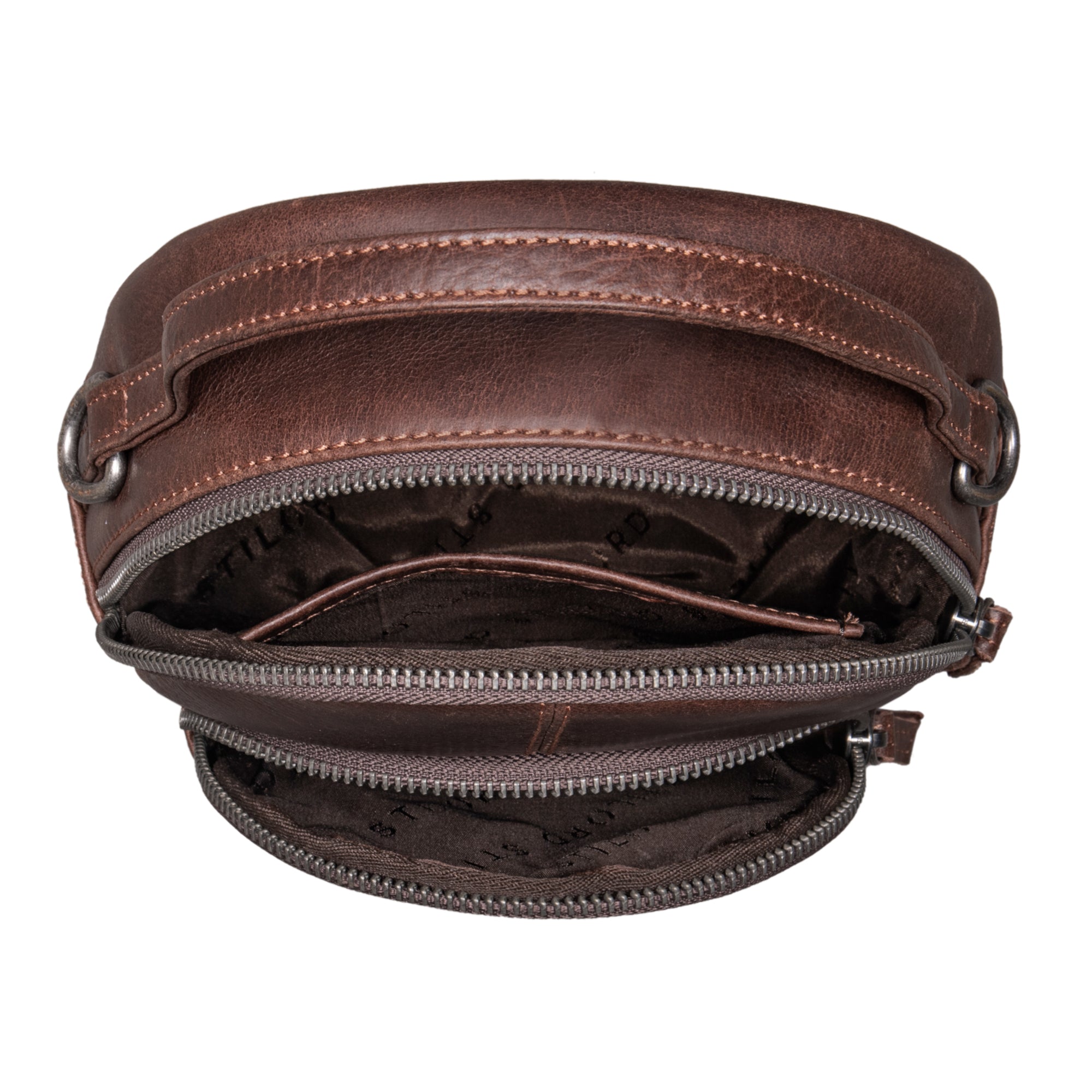 Kleiner damen lederrucksack vintage