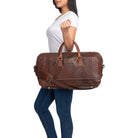 Damen Handgepäcktasche Leder für Reisen