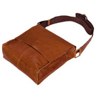 Lederhandtasche für Männer Vintage braun
