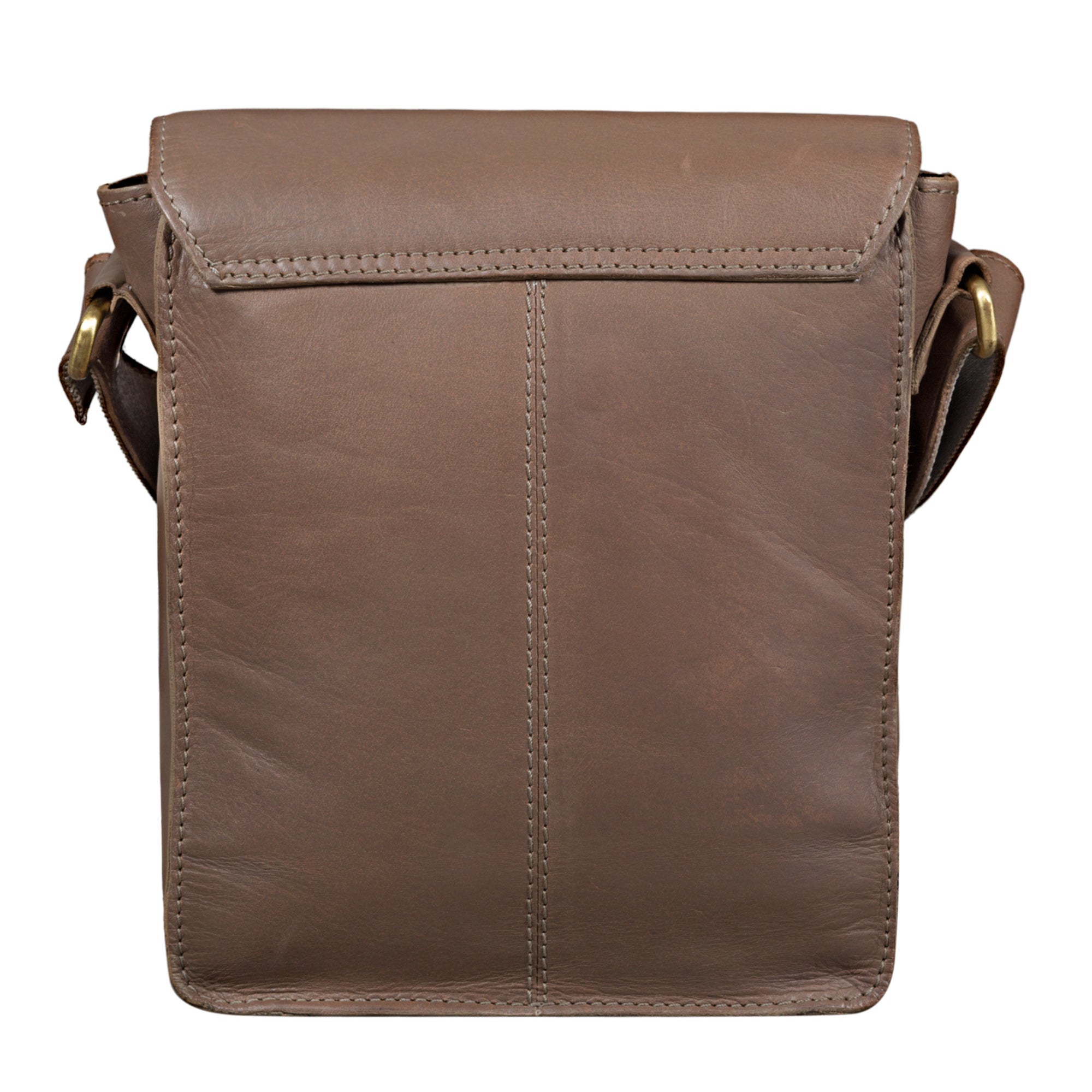 Herren Vintage Ledertasche Schultertasche 