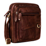 "Ryan" Skórzana Torba Męska Crossbody Mała Na Ramię Styl Vintage